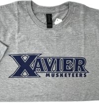 Xavier Musketeers Gray Tee